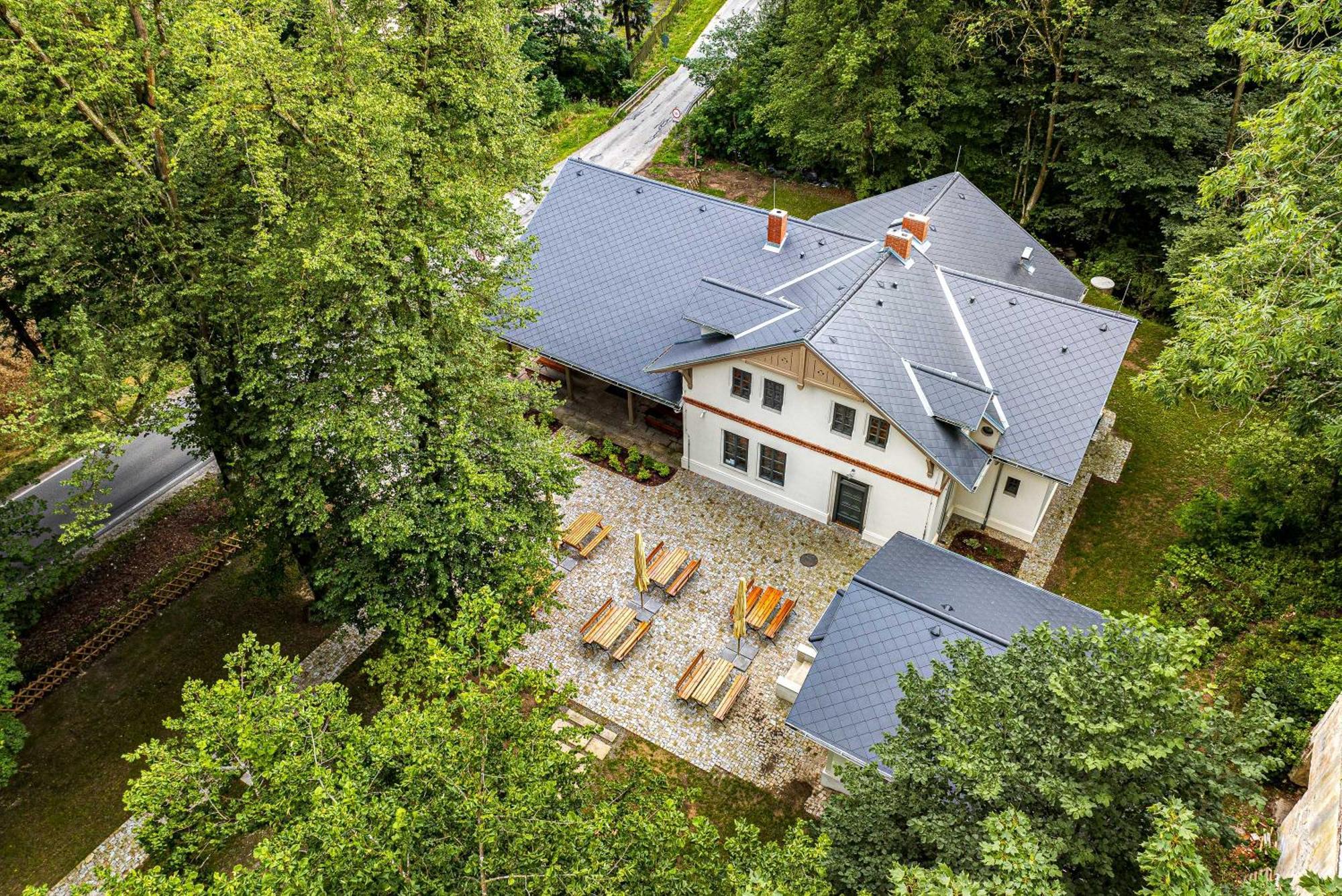 Vyletni Restaurace Rudolfov Hotel Jindřichŭv Hradec Eksteriør billede